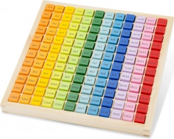 Izobraževalna lesena tabla z množenjem