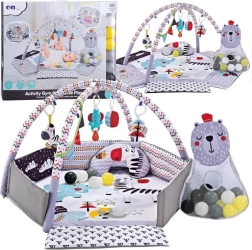 High-Contrast Baby Play Mat with Balls