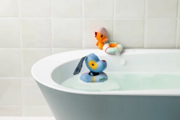 Lilliputiens vodna igrača kužek Jules in račkica