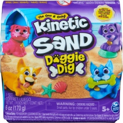 Kinetic Sand Mini set Kužek – kreativni pesek s presenečenjem