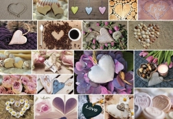 Sestavljanka Ljubim te 1000 koščkov