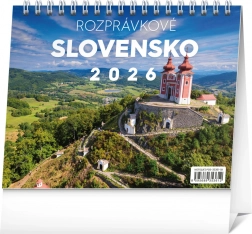 Namizni koledar Pravljična Slovaška 2026