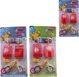 Prstni skejtbord s kolesom