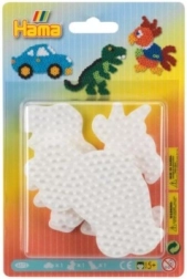 Podloga za likalne perle z motivi Avto, Papagaj in Dinosaver