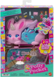 Polly Pocket kompaktna torbica Zajčki – Pravljično kraljestvo