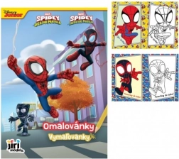 Pobarvanke SPIDEY A5 15 × 21 cm