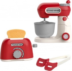 Kuhinjski robot in toaster z osvetlitvijo in zvokom