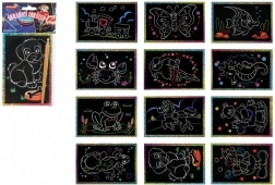 Praskanke z bleščicami, barvne, 15 × 10 cm