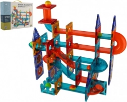 Magnetni konstrukcijski komplet za stezo s kroglicami