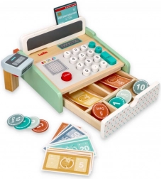 Pastelna blagajna - lesena igrača