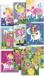 Komplet nalepk za deklice