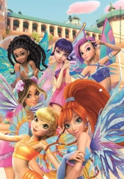 Clementoni puzzle Winx MAXI 104 kosov