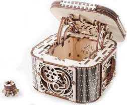 UGEARS lesene 3D sestavljanke škatlica za nakit 190 kosov