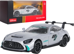 Kovinski model Mercedes-AMG GT2 RASTAR v merilu 1:43, srebrn