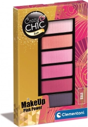 Crazy Chic Teen paleta senčil za oči Pink Power od Clementoni