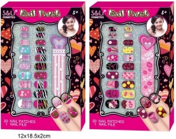 Komplet za okrasitev nohtov s pilico