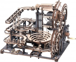 ROKR Marmorno Nočno Mesto - Lesena 3D Kroglična Pista