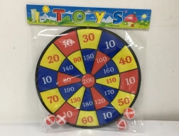 Tarča na ježka s štirimi žogicami