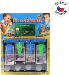 Blagajna s češkimi bankovci 28 × 22 cm