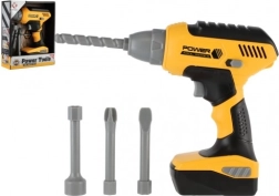 Otroški akumulatorski vrtalnik z zvokom in zamenljivimi biti