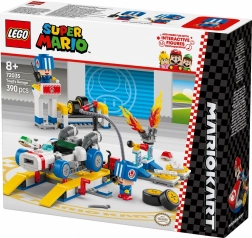 LEGO Super Mario: Mario Kart - Toad in njegova garaža