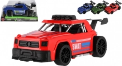 Plastični dirkalni avto na vztrajnik - 16 cm