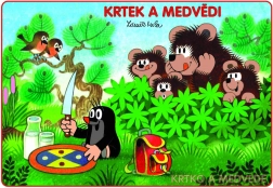 Pobarvanke A5 Krt in medvedi