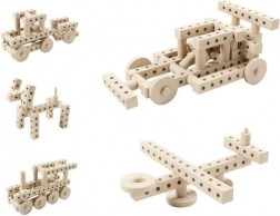 Kreativni leseni sestav s 67 deli