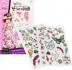 začasne tetovaže za deklice 19 × 12 cm