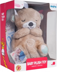 Interaktivna plišasta vidra za dojenčke s svetlobo in zvoki