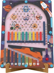 2Kids Toys magnetni fliper Vesolje 2 v 1