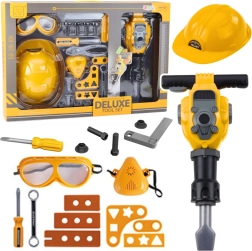 Otroški komplet za igro z orodjem in pnevmatskim kladivom