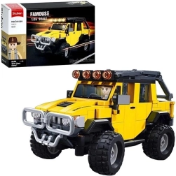 sluban model bricks terenski wrangler 1:35