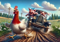 Puzzle ART Pobeg 200 kosov