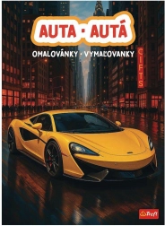 Pobarvanke Avtomobili 20 × 27,5 cm