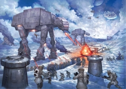 Sestavljanka Star Wars: Bitka za planet Hoth 1000 kosov