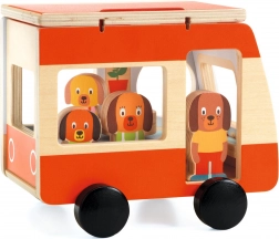 Leseni multivan z medvedki Djeco