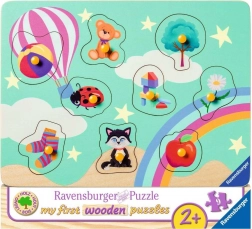 Ravensburger lesena vstavljanka Moje prve stvari