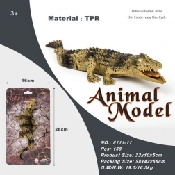 Mehak gumijasti krokodil