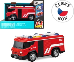 Avtomobilček gasilci 1:24 z baterijami