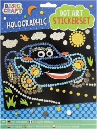 Mozaikna holografska slika avto 22 × 18 cm