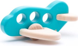 Bajo leseno svetlo modro letalo