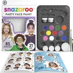 Snazaroo velika kompletna paleta barv za poslikavo obraza Party Pack