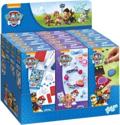mini set zapestnice, magnetki in nalepke – Paw Patrol