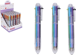 Prosojno kemično pisalo s 6 barvami