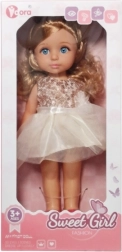 Doll in decorative dress - 1 piece