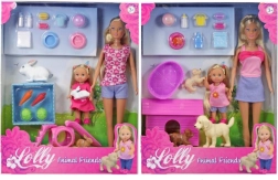 Steffi in Evi z živalicami