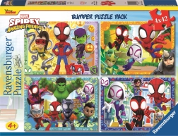 Ravensburger sestavljanka Spidey in njegovi čudoviti prijatelji 4x42 kosov