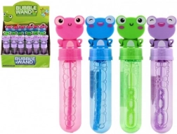 Mehurčkarka Žaba 13 cm – 4 barve, otroška mehurčkarka z ljubkim pokrovčkom