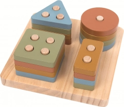 2kids lesene natikajoče barvne oblike